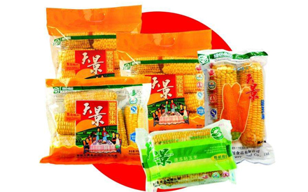 甜玉米，水果玉米包裝袋